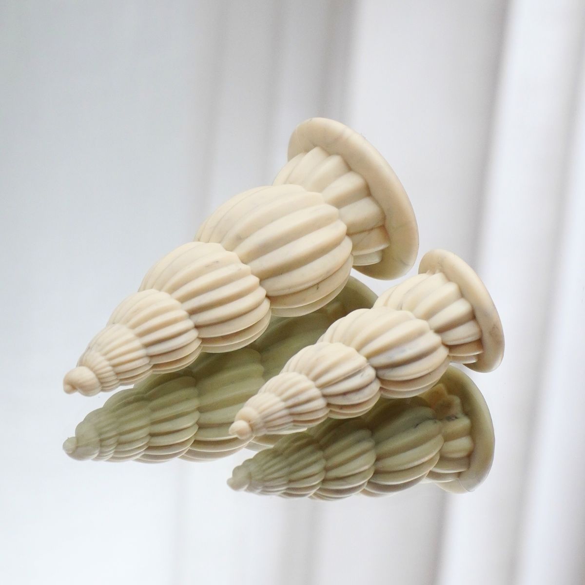 Seashell Facial Cups fra Obsido Skin til facial cupping og gua sha