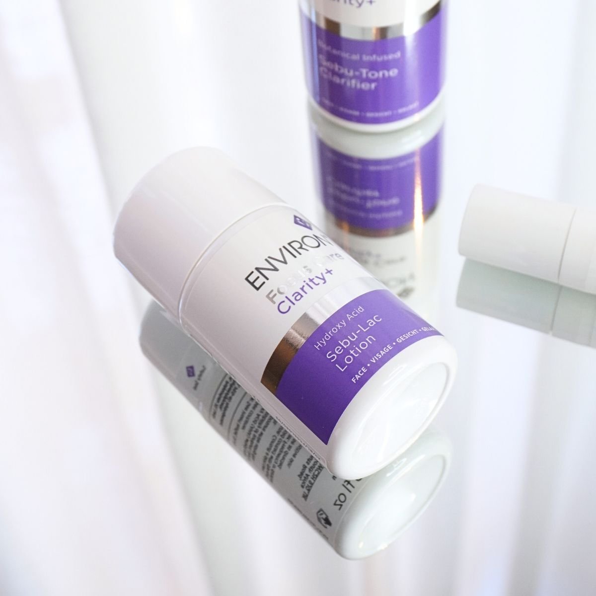 Sebu-Lac Lotion 60 ml – Eksfolierende lotion mod uren hud fra OBSIDO Studio