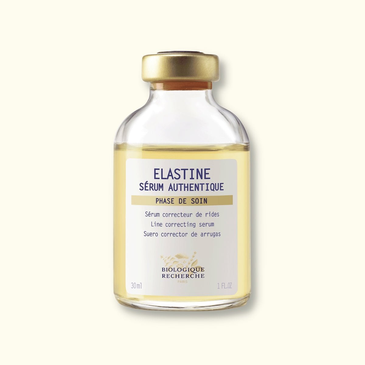 Serum Elastine 30 ml – Anti-age serum til fine linjer og øjenområde – obsido studio