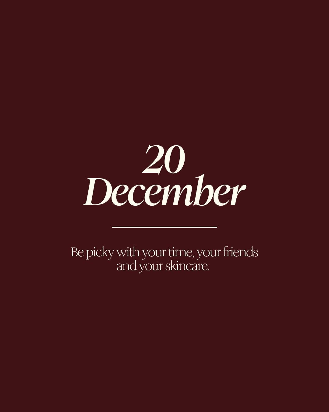 20. December