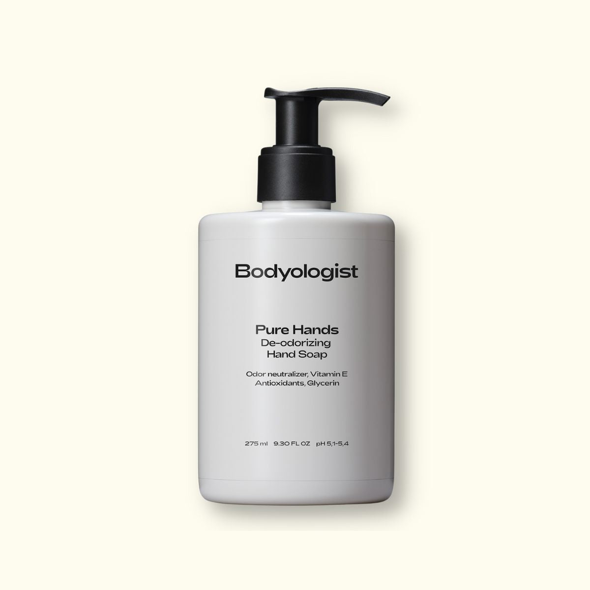 Bodyologist Pure Hands De - odorizing Hand Soap 275 ml - Sara Lorentsen Skin Expert